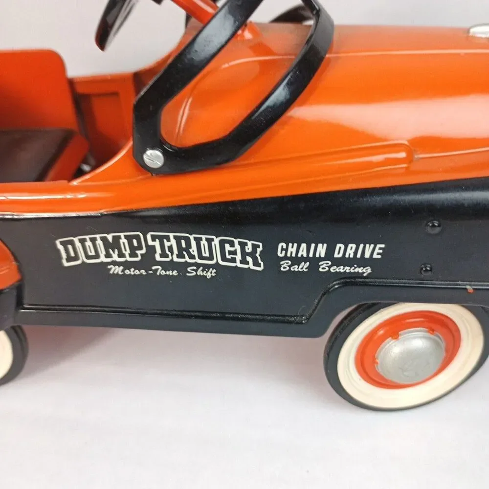 1994 Hallmark Kiddie Car Classics 1955 Orange Murray Dump Truck Limited Edition